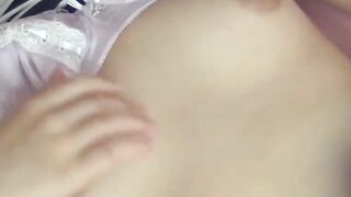 "Teenage Schoolgirl's Naughty Adventure - Small Breasted Teener Masturabtes To Orgasm"