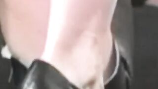 "Lesbian Heaven - Old Lady Fingers Young Teen's Wet Panties"