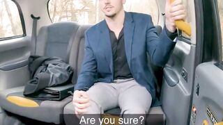 "Hot MILF Gives Wild Ride in Fake Taxi - Amateur Blonde Babe Sucks & Fuck's Stranger"
