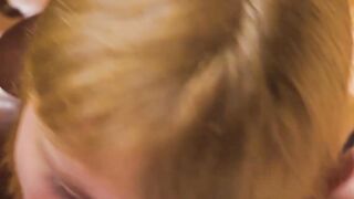"Redheaded Teen Struggles To Swallow Piano Tutor's Big Dick - Ginger Gray"