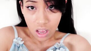 "Asian Babe Salesee Lee's Throat Fucked Hard In A Wild Porn Parody"