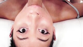 "Asian Babe Salesee Lee's Throat Fucked Hard In A Wild Porn Parody"