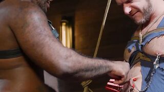 "Fist Frenzy - Hardcore Anal Threesome with Big Dick Latino Guys"
