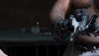 "Fist Frenzy - Hardcore Anal Threesome with Big Dick Latino Guys"