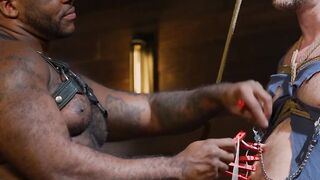 "Fist Frenzy - Hardcore Anal Threesome with Big Dick Latino Guys"