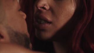 "Bareback Threesome - Gagging Blowjob & Anal with Huge Facial"