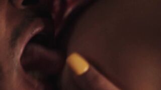 "Bareback Threesome - Gagging Blowjob & Anal with Huge Facial"