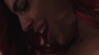 "Bareback Threesome - Gagging Blowjob & Anal with Huge Facial"