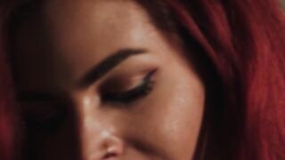 "Bareback Threesome - Gagging Blowjob & Anal with Huge Facial"