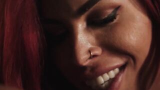"Bareback Threesome - Gagging Blowjob & Anal with Huge Facial"