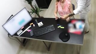 "Blondie's Blowjob Bonanza - Big Dick Babe Gets Furniture Delivery With A Twist"