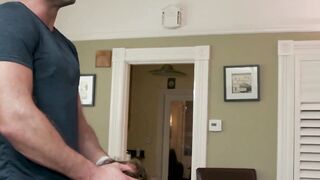 "Muscle Hunk's Sloppy Blowjob & Rim Job - POV Sexual Adventure"