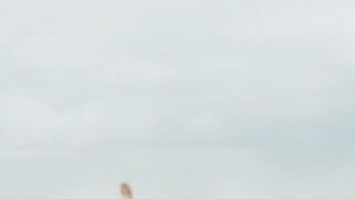 "Petite Aussie Milf Stripping on Beach - Exotic Dancer Unleashed"