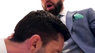 "Classy Gay Choke-Slam Fucked Hard in Anal Rampage"