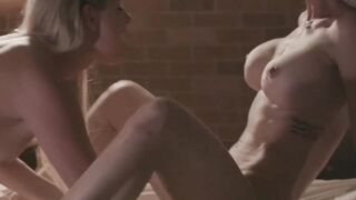 "Blondie Babe Brandi Love Fingers MILF India Summers in Lesbian Threesome"