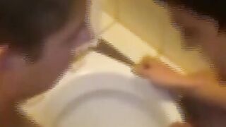 "Raw Hardcore Threesome - Young Guys Fuck Each Other Raw And Uncut"