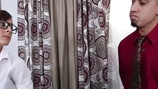 "Office Secretary Gets Spanked And Fucked Hard In Boss's Office - Nikki Benz"