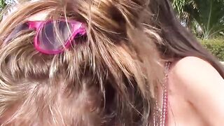 "3some Frenzy #2 - Pool Party Orgy with Hot Teens & Huge Facial"