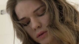"Teen Fingers Her Puffy Pink Vagina & Moaning Orgasm - Close-Up POV"