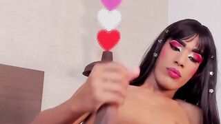 "Latino She-Males Riding Time With Curvy Asses"