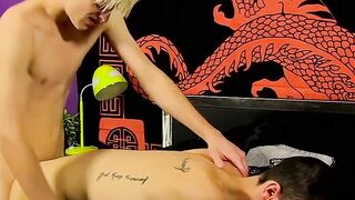 "Barefoot Foot Worship - Gay Couple Breed Raw"
