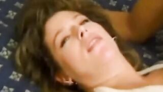 "3way Thriller! Sexy MILFs Tricia Hotts & Shaya La Fucked Hard By A Stud"