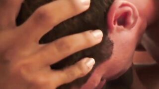 "Brazilian Hunk's Raw Riding Blow Job - Bareback Action"