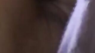 "Lesbian Dyke Panties Wetting From Fingering & Orgasmic Moans"