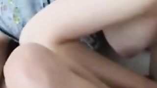 "Lesbian Dyke Panties Wetting From Fingering & Orgasmic Moans"