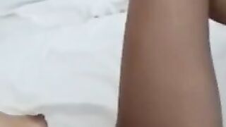 "Lesbian Dyke Panties Wetting From Fingering & Orgasmic Moans"