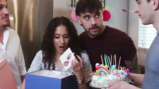 "Anal Birthday Gift - Step-Mother's Ass Fucked by Her Son In Law"
