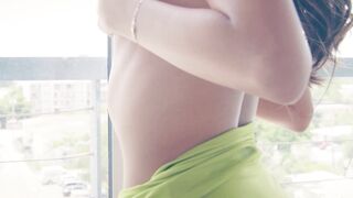 "Confidence Unleashed! Sexy Teen Strips Down Naked in Her Own Home"