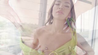 "Confidence Unleashed! Sexy Teen Strips Down Naked in Her Own Home"