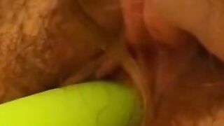 Old Mom Fucks Young Guy With Sex Toy And Gets A Huge Creampie On Face! (MILF)