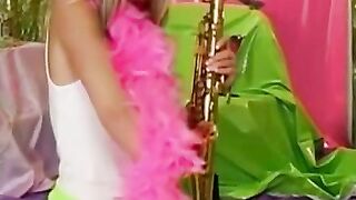 Hot Babe Beautifies You With Her Sexy Dance Moves And Seductive Music Performance
