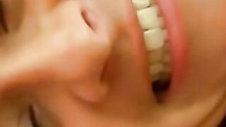 Teen Outdoor Pleasure: Schoolgirl Fucks Herself With A Toy In The Woods (MILF)