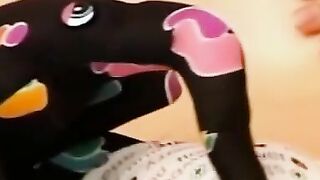 Sexy MILF uses vibrator for intense orgasms in her luxurious bedroom - Erin Electra