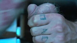 Van witnessed how Ricky Sinz ball busts and throat fucks Logan Vaughn