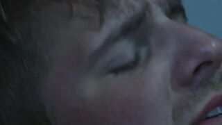 Van witnessed how Ricky Sinz ball busts and throat fucks Logan Vaughn