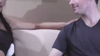 Seduction & Anal Threesome - Transexual VENUS LUX Fucks Two Guys At Once