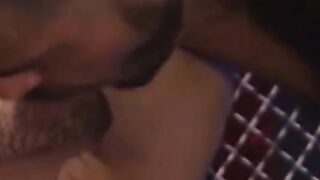 Sloppy Anal Rimming & Eating Ass From Behind - Hot Couple Fucks Hard On Bed