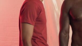 Raw Threesome Frenzy - Black Jocks Fucking Barely Legal Guys