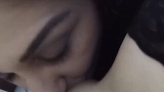 Indian Hottie Saharay Fucks Busty Blonde Beauty Tinder Frost in an Erotic Threesome
