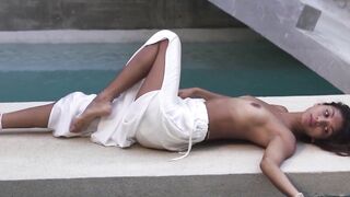 Teenage Outdoor Nudity - Sexy Latina Teens Strip & Show Off Their Bodies
