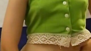 Bushy 18 yo Bae's Intimate Close-Up Shaving Routine