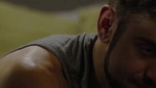 Bulky and sexy Dante Colle stretched my tight TS ass using his large dick