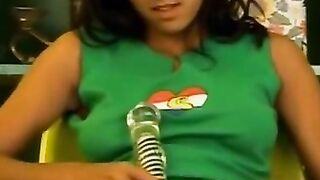 Jane and her transparent toy
