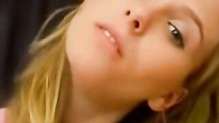 Yasmin masturbates into the dressing rom
