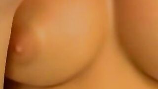 Yasmin masturbates into the dressing rom