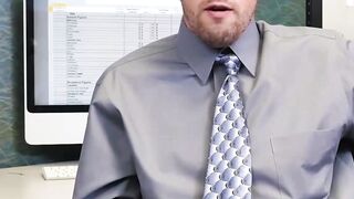 Boss's Office Blowjob - Sexual Harassment Turned Taboo